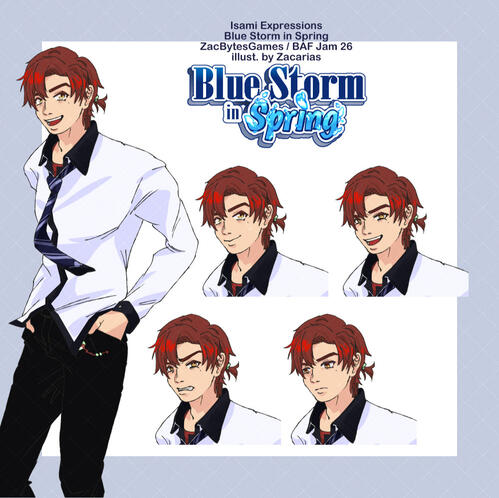 Isami Sprite and Expressions - Blue Storm in Spring (2026) Isami Sprite and Expressions - Blue Storm in Spring (2026)