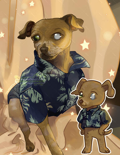 COMMISSION - Pet illustration 2026