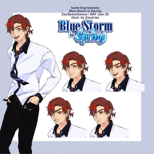 Isami Sprite and Expressions - Blue Storm in Spring (2026) Isami Sprite and Expressions - Blue Storm in Spring (2026)