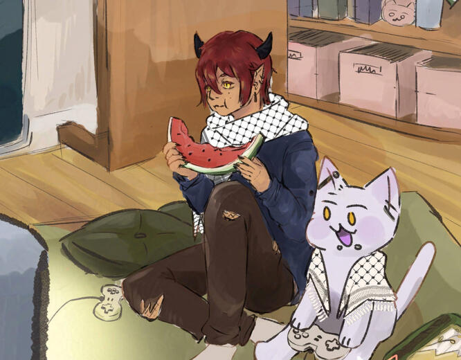 Messy Illustration for Play for Peace Bundle 2025